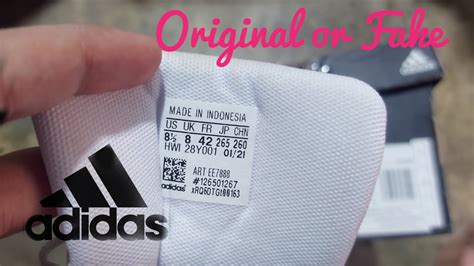 how to check if my adidas is original